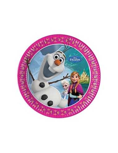 20 cm Festival dishes frozen NBP5PR84510 New Bama Party | Futurartshop.com