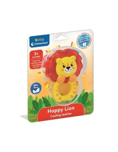 Happy Lion Teether Gum Massager CLE17610 Clementoni | Futurartshop.com