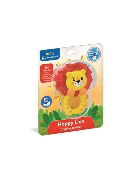 Happy Lion Teether Gum Massager CLE17610 Clementoni | Futurartshop.com