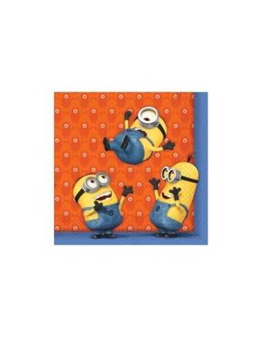 20 Pack napkins despicable me NBP7AM997973 New Bama Party | Futurartshop.com