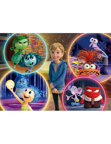 Supercolor Puzzle 104 Maxi Inside Out 2 Disney Pixar CLE25066 Clementoni | Futurartshop.com