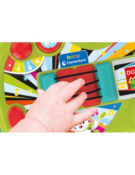 Baby Animal Guitar 3 Play Modes Kids CLE17978 Clementoni | Futurartshop.com