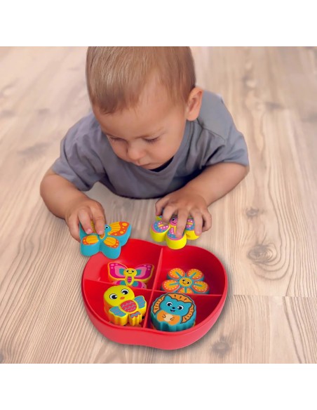 Happy Apple & Friends Gioco Infilo e Sfilo CLE17600 Clementoni | Futurartshop.com