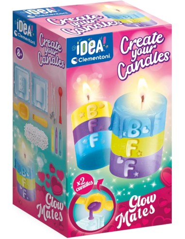Make Your Own Candle Creative Kit 3 Models CLE18351 Clementoni | Futurartshop.com