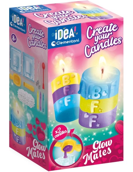 Crea la Tua Candela Kit Creativo 3 Modelli CLE18351 Clementoni | Futurartshop.com
