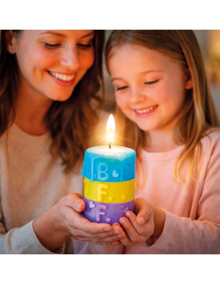 Make Your Own Candle Creative Kit 3 Models CLE18351 Clementoni | Futurartshop.com
