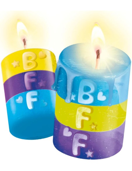 Make Your Own Candle Creative Kit 3 Models CLE18351 Clementoni | Futurartshop.com