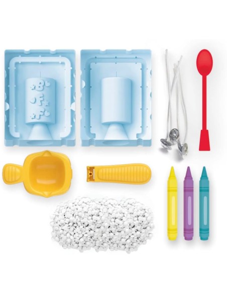 Crea la Tua Candela Kit Creativo 3 Modelli CLE18351 Clementoni | Futurartshop.com