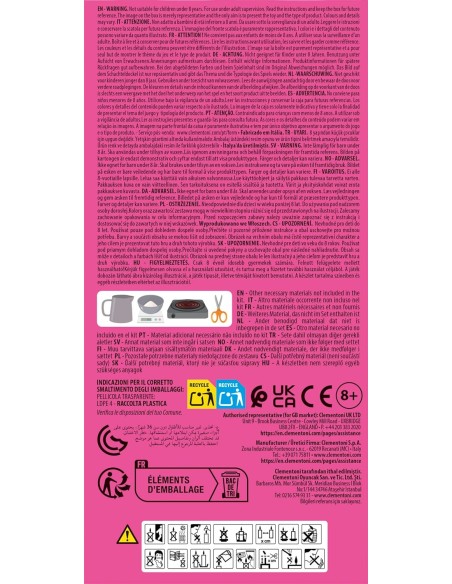 Crea la Tua Candela Kit Creativo 3 Modelli CLE18351 Clementoni | Futurartshop.com