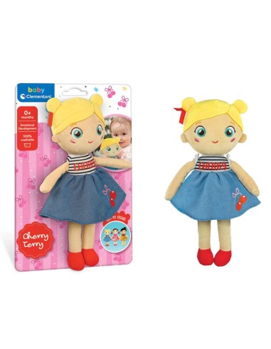 Cherry Terry Soft Doll Bambolina Morbida CLE17601 Clementoni | Futurartshop.com