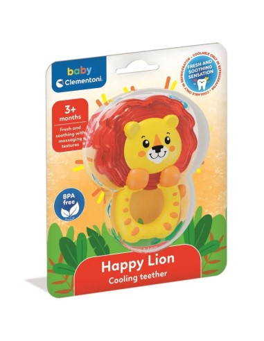Happy Lion Dentaruolo Massaggiagengive CLE17610 Clementoni | Futurartshop.com