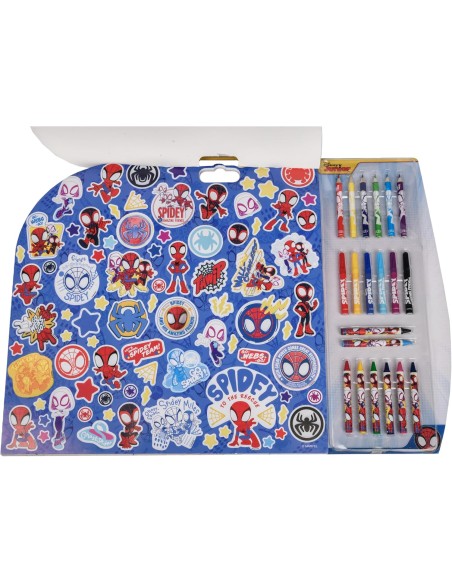 Spidey 5 in 1 Activity Block with Colors MAGSP22306 Futurart | Futurartshop.com