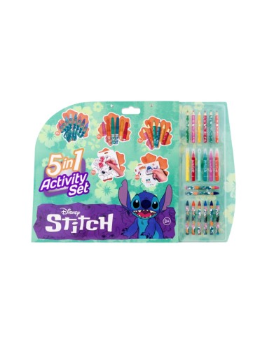 Stitch Blocco Activity 5 in 1 con Colori MAGST24306V Futurart | Futurartshop.com