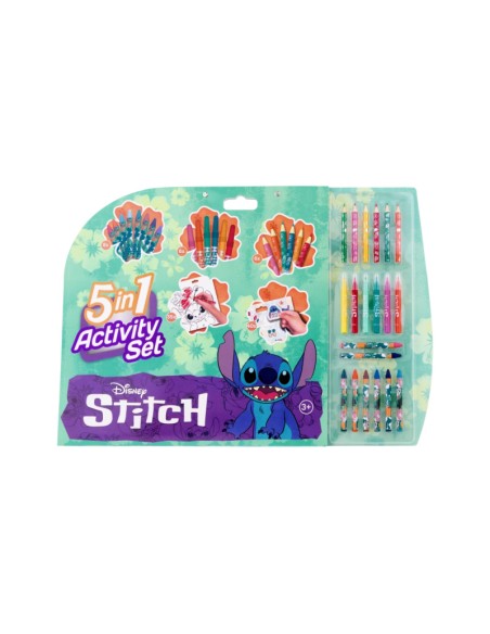 Stitch Blocco Activity 5 in 1 con Colori MAGST24306V Futurart | Futurartshop.com