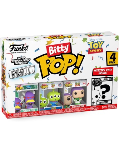 Funko Bitty Pop! Toy Story Zurg 4-Pack – Mini Figure + Sorpresa DIN73043 Funko | Futurartshop.com