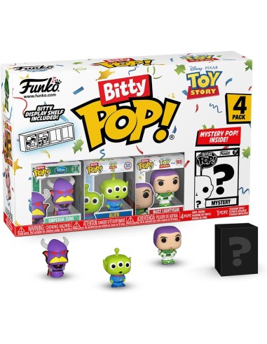 Funko Bitty Pop! Toy Story Zurg 4-Pack – Mini Figures + Mystery DIN73043 Funko | Futurartshop.com