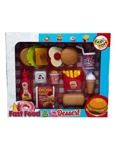 Fast Food and Dessert Playset 3 Assorted Models EAS18140 Easy Toys | Futurartshop.com 2