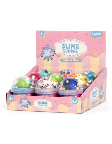 Slime Sundae Sensory Toy Stretchy Stress Relief Kids KEYNV899 Fibracolor | Futurartshop.com