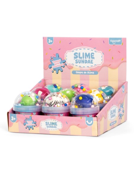 Slime Sundae Gioco Viscoso Antistress Sensoriale Bambini KEYNV899 Fibracolor | Futurartshop.com
