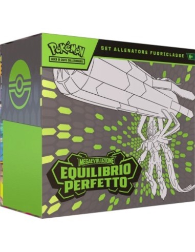 Pokémon TCG Mega Evolution Perfect Balance Elite Trainer Box Italian GAMPK10372 The Pokémon Company | Futurartshop.com