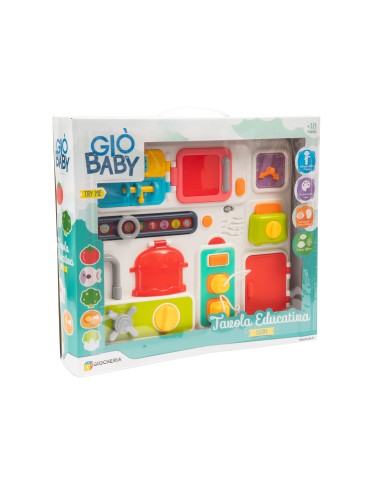 Baby Educational Kitchen Play Table GIOGGI250054 Giochi Preziosi | Futurartshop.com