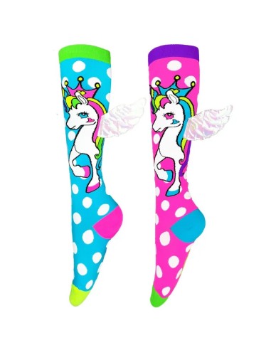 Madmia Flying Unicorn Socks Holographic Wings GIOMM050 Giochi Preziosi | Futurartshop.com