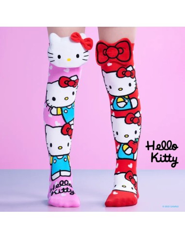 Madmia Hello Kitty Sanrio Socks 3D Plush Knee High GIOMS006 Giochi Preziosi | Futurartshop.com