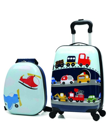 Giolly Racing Cars Trolley Backpack Set GIOPOS240199 Giochi Preziosi | Futurartshop.com