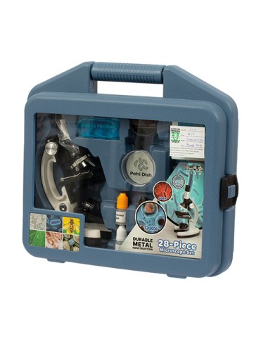 Mr Genio Metal Microscope Kit Briefcase GIOGGI240161 Giochi Preziosi | Futurartshop.com