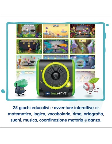 LeapMove Console TV Interattiva con Giochi Educativi VIT618707 Vtech | Futurartshop.com