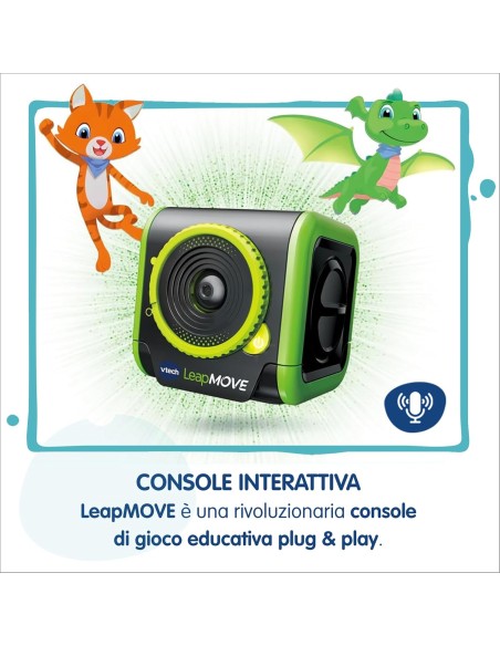 LeapMove Interactive TV Console with Motion Games for Kids VIT618707 Vtech | Futurartshop.com