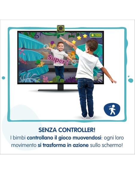 LeapMove Console TV Interattiva con Giochi Educativi VIT618707 Vtech | Futurartshop.com