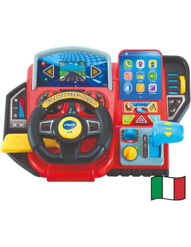 Turbo Driver Steering Wheel Interactive Toy with Games VIT558907 Vtech | Futurartshop.com