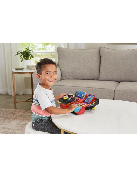Turbo Driver Steering Wheel Interactive Toy with Games VIT558907 Vtech | Futurartshop.com