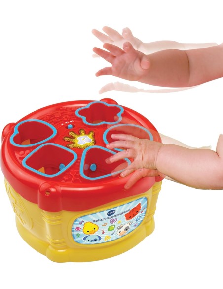 Magic Shape Drum Interactive Musical Toy for Kids VIT185107 Vtech | Futurartshop.com