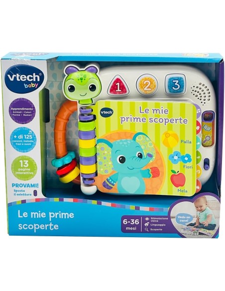 Le Mie Prime Scoperte Libro Interattivo Educativo VIT574207 Vtech | Futurartshop.com