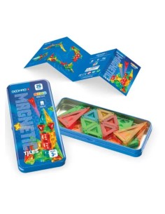 Magnetic Tiles Mini Travel Set 26 Pezzi Costruzioni BIA4106 Geomag | Futurartshop.com 2