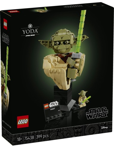 LEGO Star Wars 75438 Busto Yoda Set...