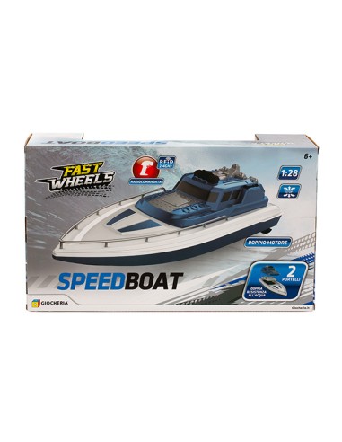 Fast Wheels Speed Boat Remote Control GIOGGI240056 Giochi Preziosi | Futurartshop.com