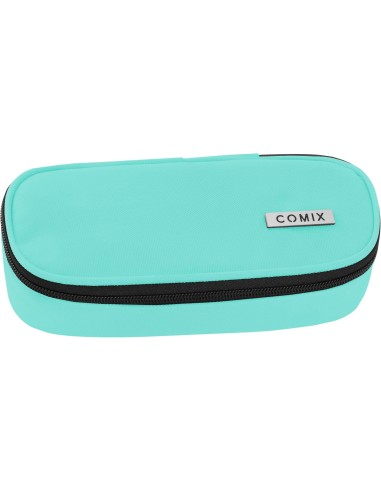 Oval Pencil Case Aqua Marine Monochrome PAN73829AM Panini | Futurartshop.com