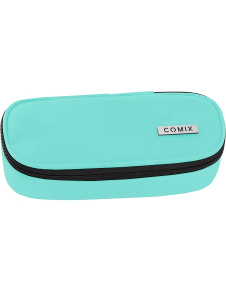 Oval Pencil Case Aqua Marine Monochrome PAN73829AM Panini | Futurartshop.com