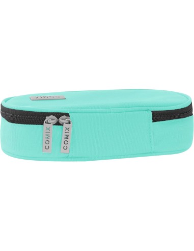 Oval Pencil Case Aqua Marine Monochrome PAN73829AM Panini | Futurartshop.com