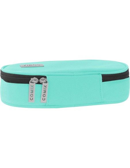Astuccio Ovale Scuola Monocolore Acquamarina PAN73829AM Panini | Futurartshop.com