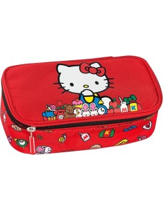 Astuccio Ovale Large Hello Kitty Rosso PAN75561 Panini | Futurartshop.com