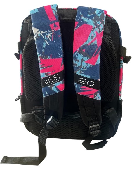 Pink WBS 2.0 Organized Backpack PAN75035MP Panini | Futurartshop.com
