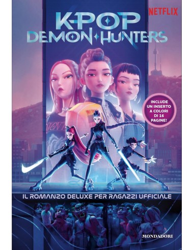 KPop Demon Hunters Official Deluxe Novel for Young Readers ITA CRI81748  | Futurartshop.com