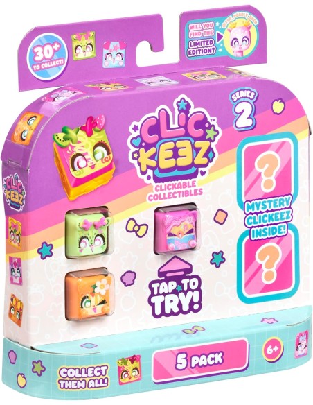 Kawaii Mini Figures Series 2 Multipack 5 Keycap Keychain GOL936664 Goliath | Futurartshop.com