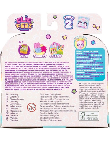 Mini Figure Kawaii Serie 2 Multipack 5 Pezzi Keycap Portachiavi GOL936664 Goliath | Futurartshop.com