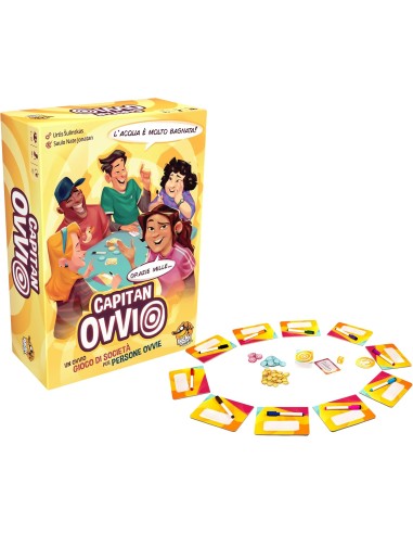 Lucky Duck Games Capitan Ovvio Gioco di Parole Party Game 10+ GOL934917 Goliath | Futurartshop.com