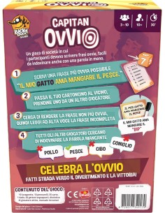 Lucky Duck Games Capitan Ovvio Gioco di Parole Party Game 10+ GOL934917 Goliath | Futurartshop.com 2